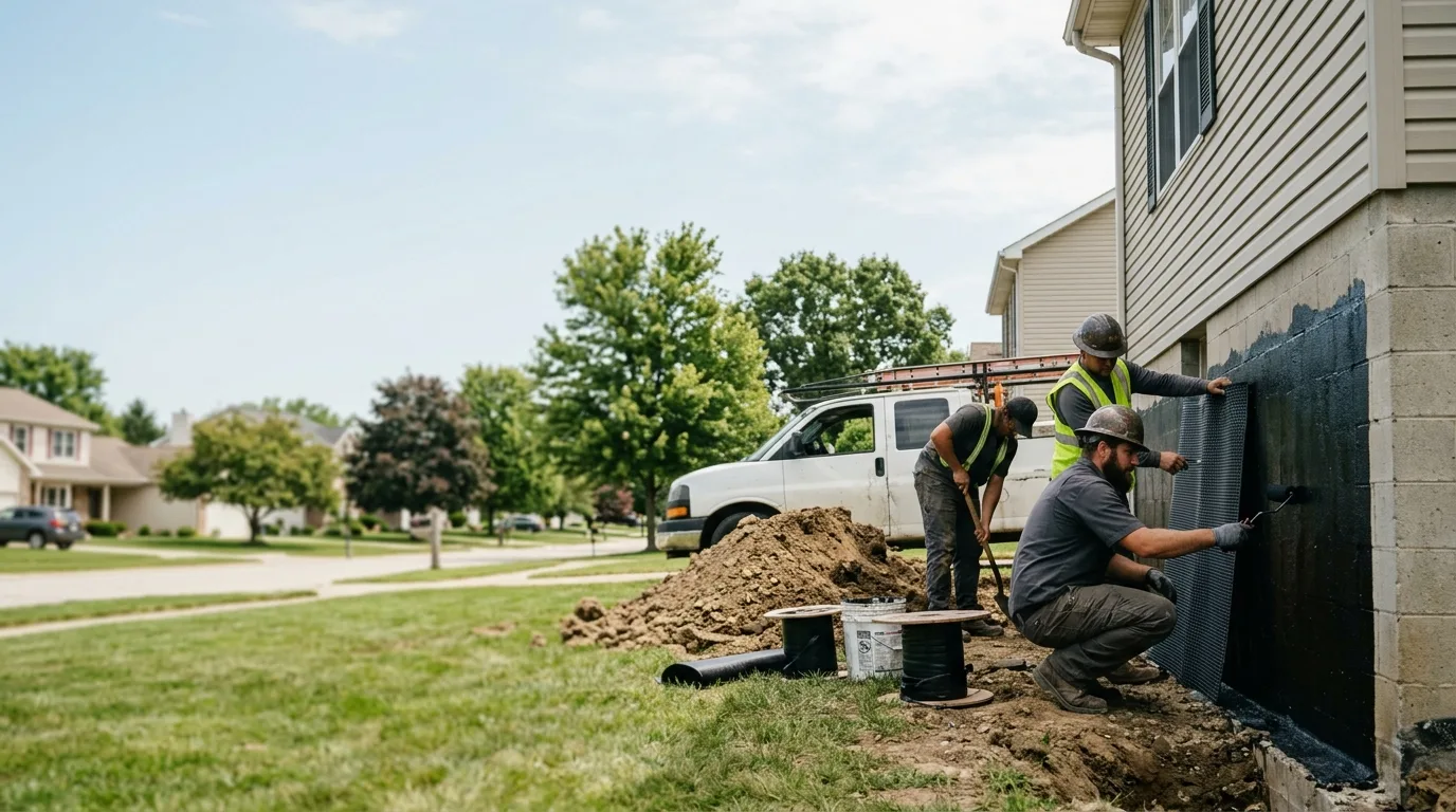 Basement Waterproofing in Milford, IN near me
